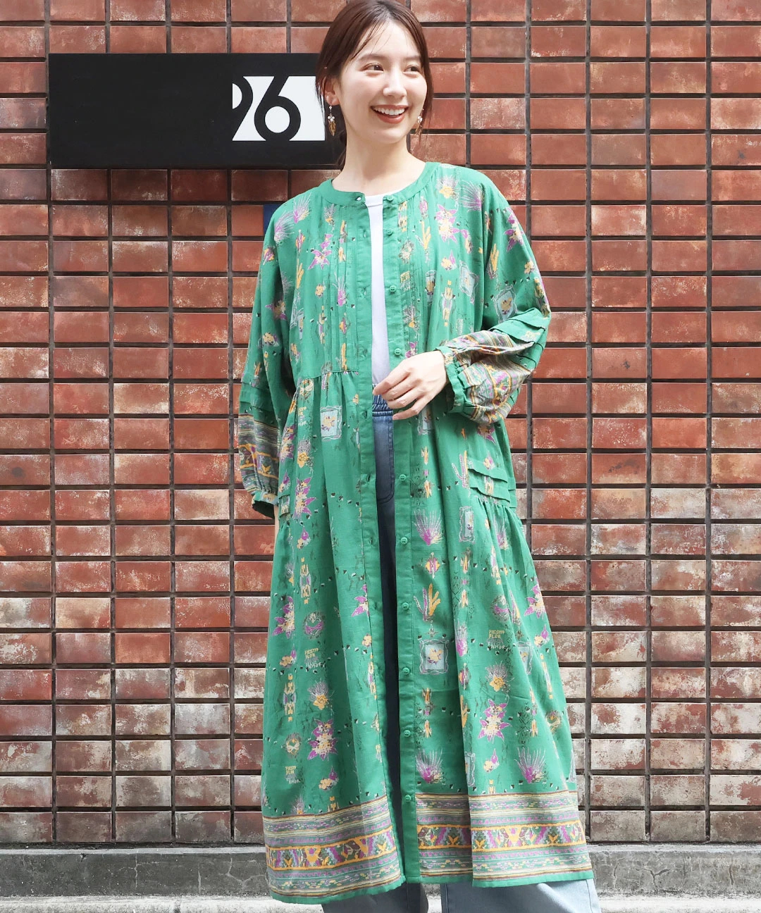 コットンメヒコプリントワンピース / ワンピース | エスニック