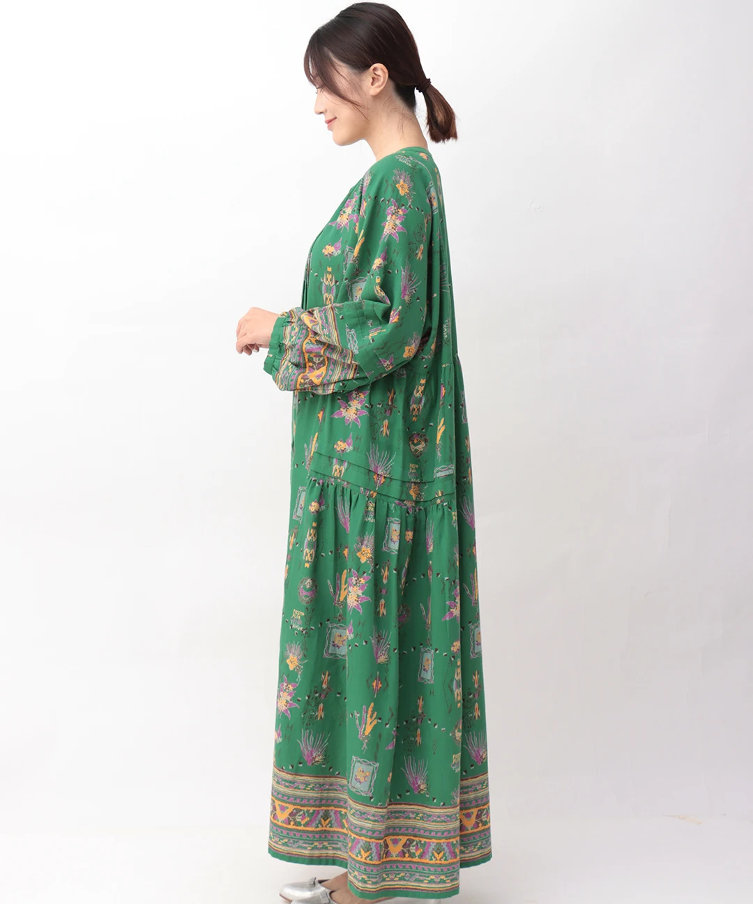 チチカカ（titicaca）/コットンメヒコプリントワンピース コットンメヒコプリントワンピース / ワンピース | エスニック