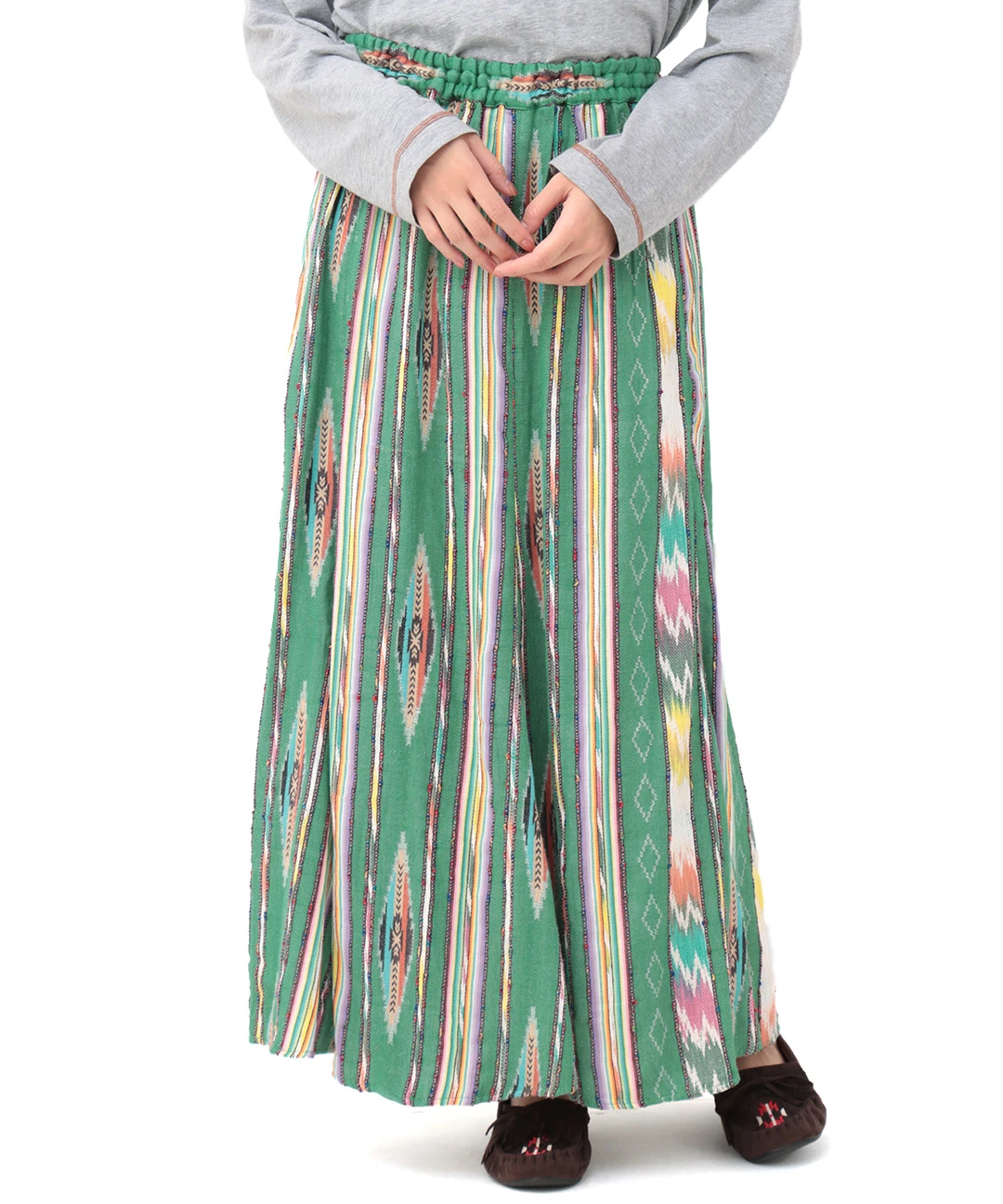 Rico メヒコストライプジャカードスカート / スカート | エスニック