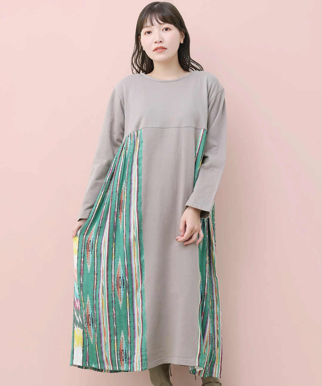 チチカカ（titicaca）/Rico メヒコジャカードコンビ ワンピース Rico メヒコジャカードコンビ ワンピース / ワンピース | エスニック