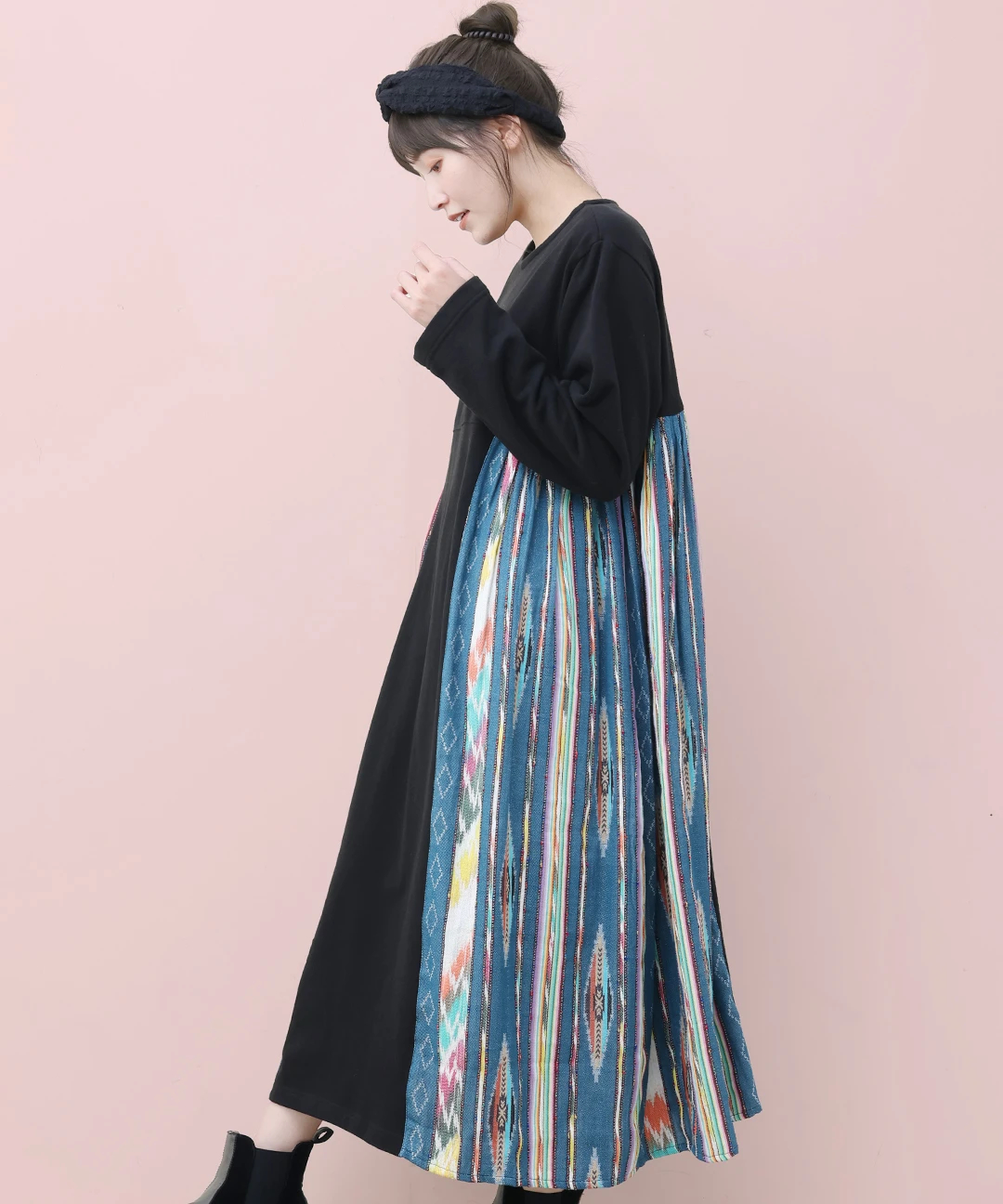 チチカカ（titicaca）/Rico メヒコジャカードコンビ ワンピース Rico メヒコジャカードコンビ ワンピース / ワンピース | エスニック