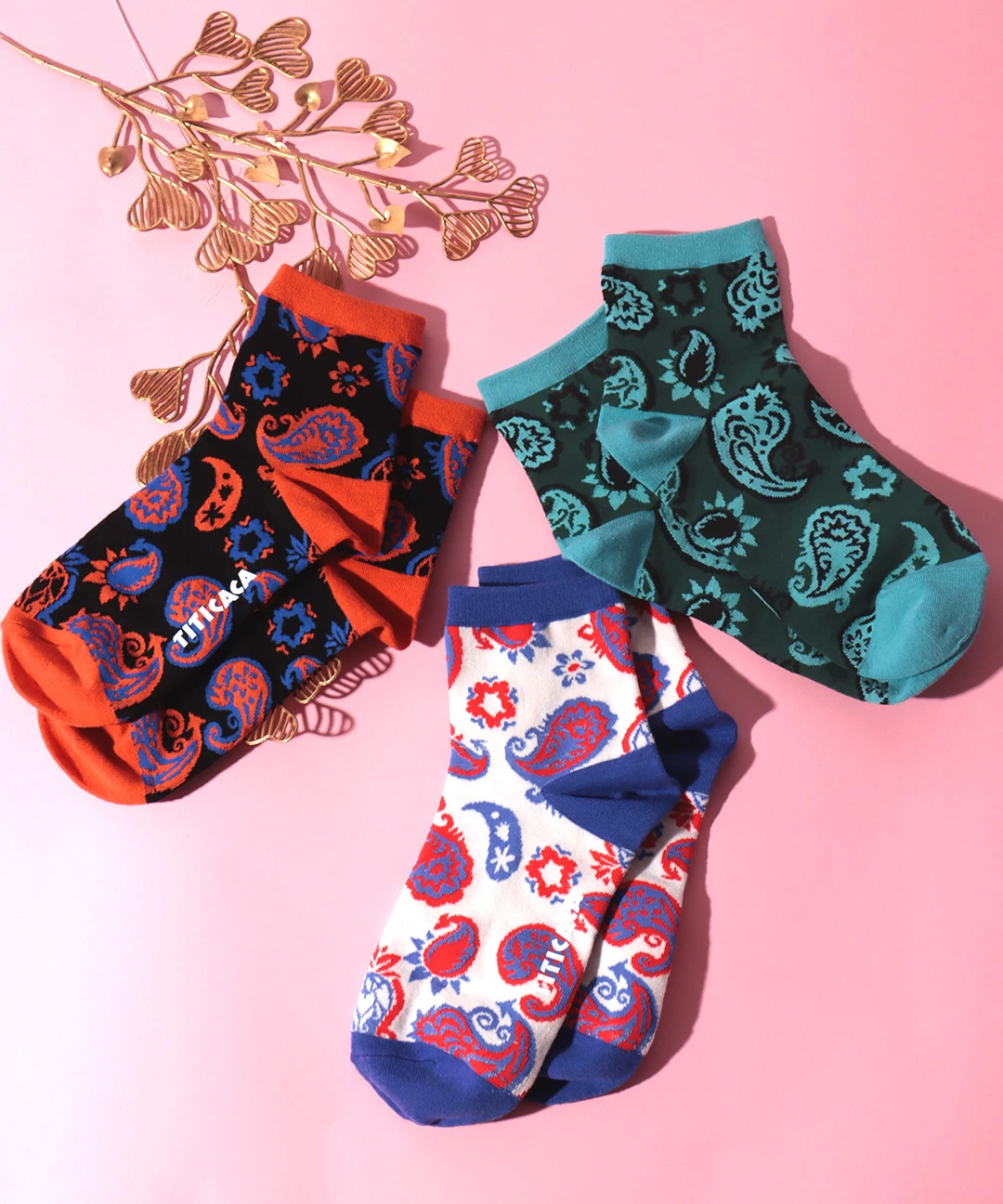 ペイズリーソックス / 靴下・ソックス | エスニックファッション＆雑貨