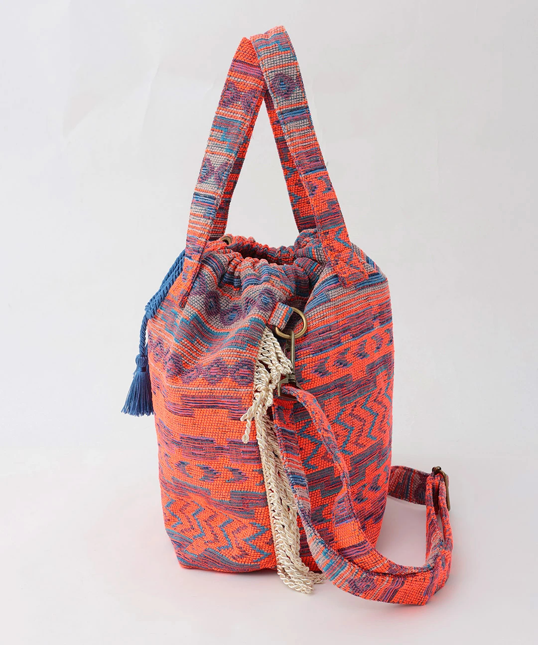 Rico ゴブラン巾着ショルダーバッグ / ショルダーバッグ・ボディバッグ