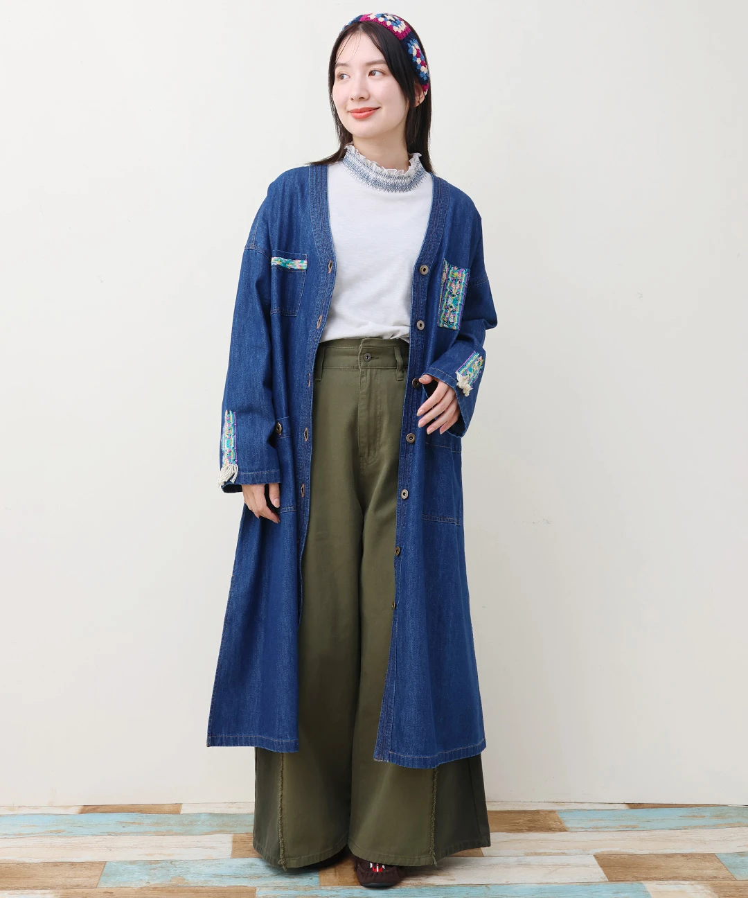 クロシェヘアバンド / ヘアバンド | エスニックファッション＆雑貨の