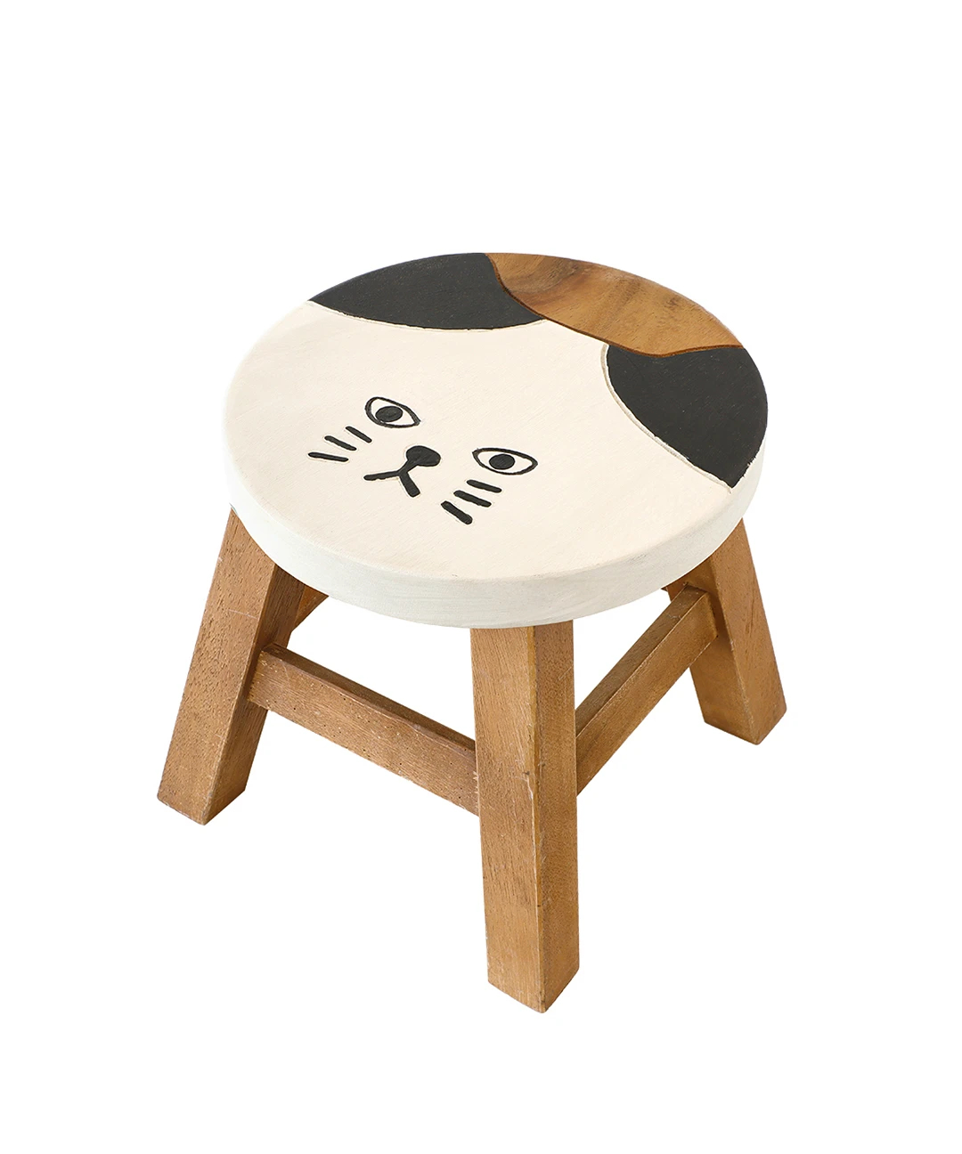 ラウンドスツール ネコ【WEB限定】 / 椅子・スツール | エスニック