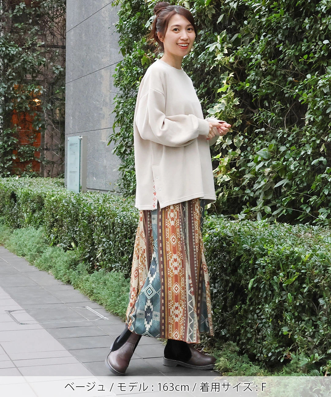 サイドスナップ プルオーバー / Tシャツ・カットソー | エスニック