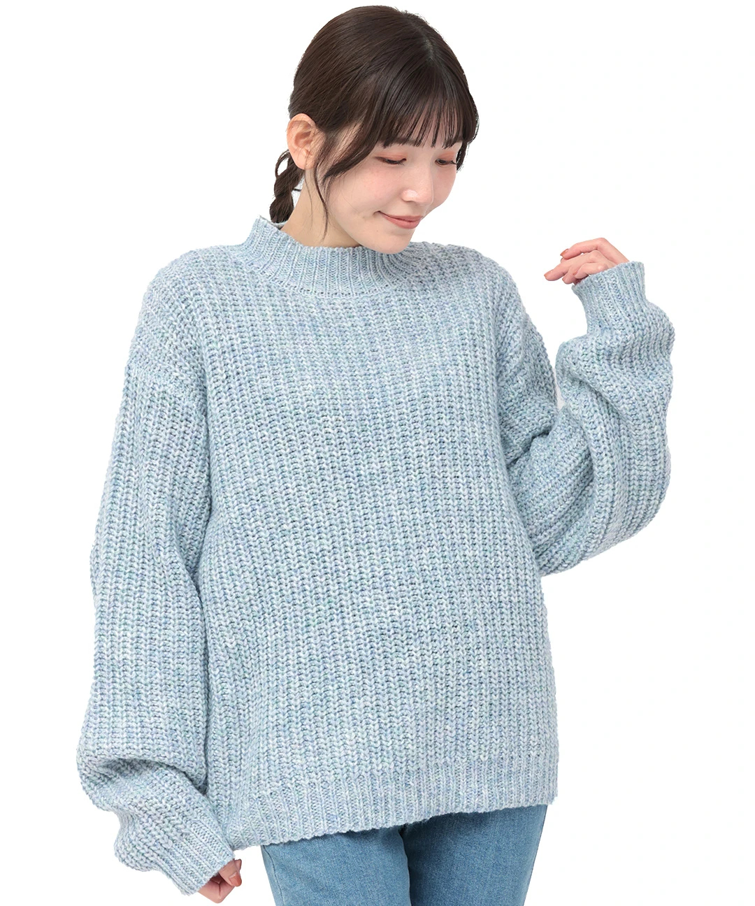 ミックスヤーンニットプルオーバー / ニット・セーター | エスニック