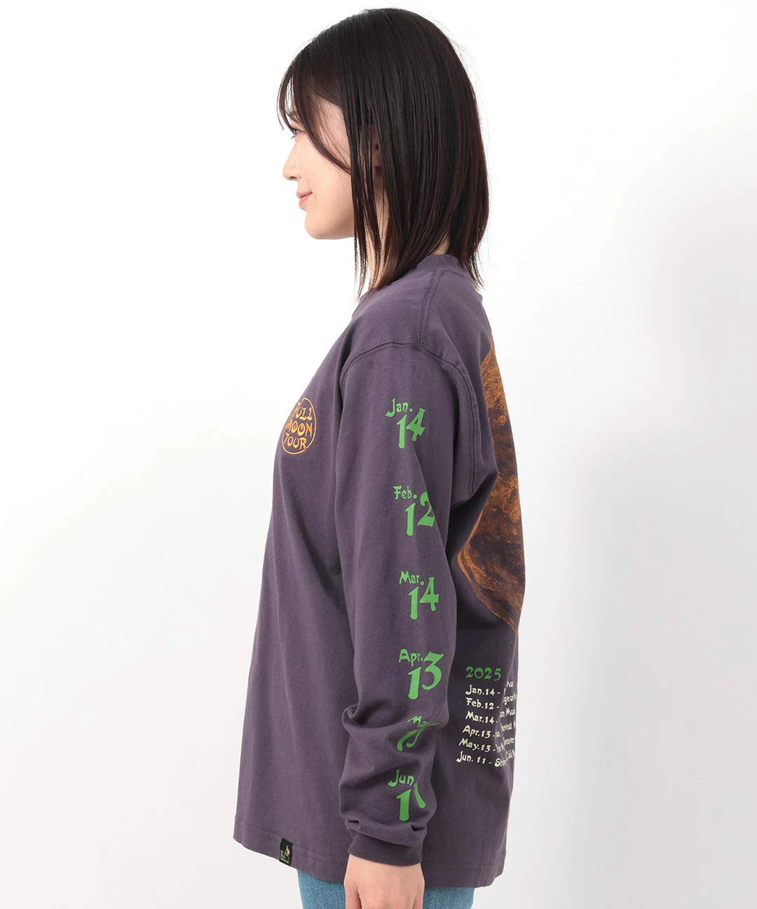 go slow caravan フルムーンツアーロングTシャツ【WEB限定】 / T