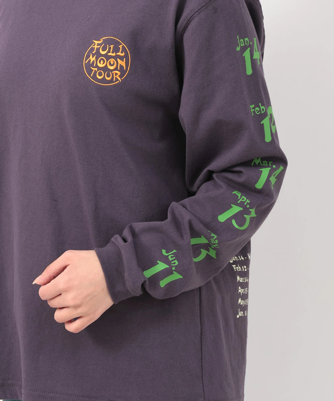 go slow caravan フルムーンツアーロングTシャツ【WEB限定】 go slow caravan フルムーンツアーロングTシャツ【WEB限定】 / T