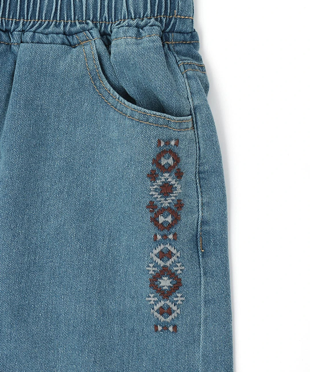 デニムバギーパンツ / パンツ | エスニックファッション＆雑貨の