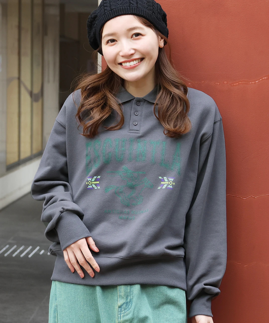 スキッパースウェットプルオーバー / スウェット・パーカー