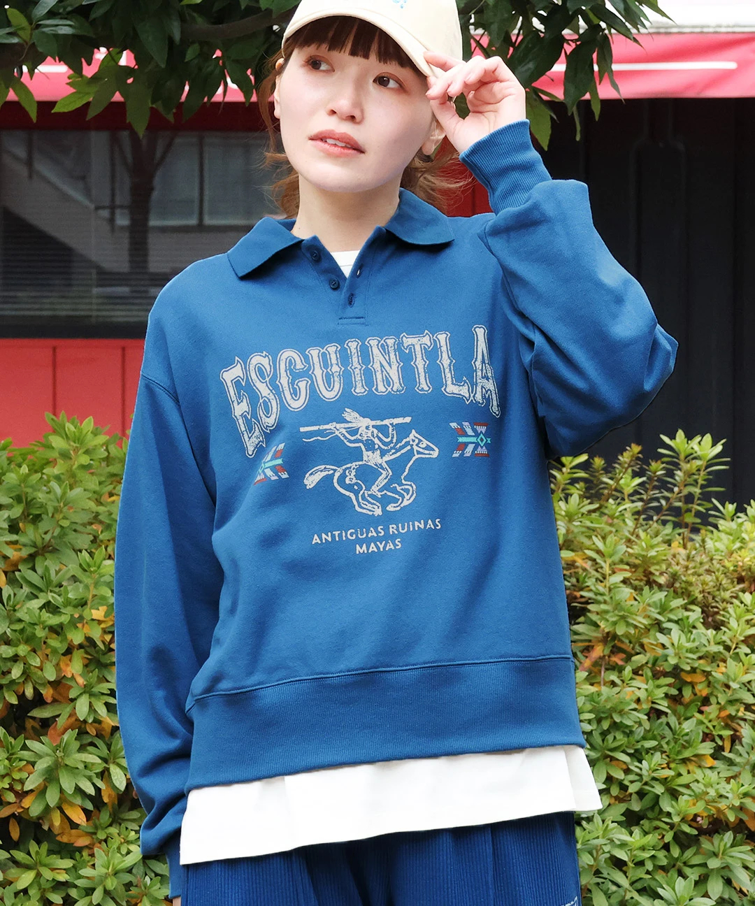 スキッパースウェットプルオーバー / スウェット・パーカー