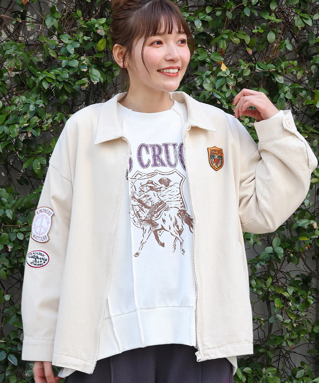 コラージュワッペンジャケット / ジャケット・ブルゾン | エスニック