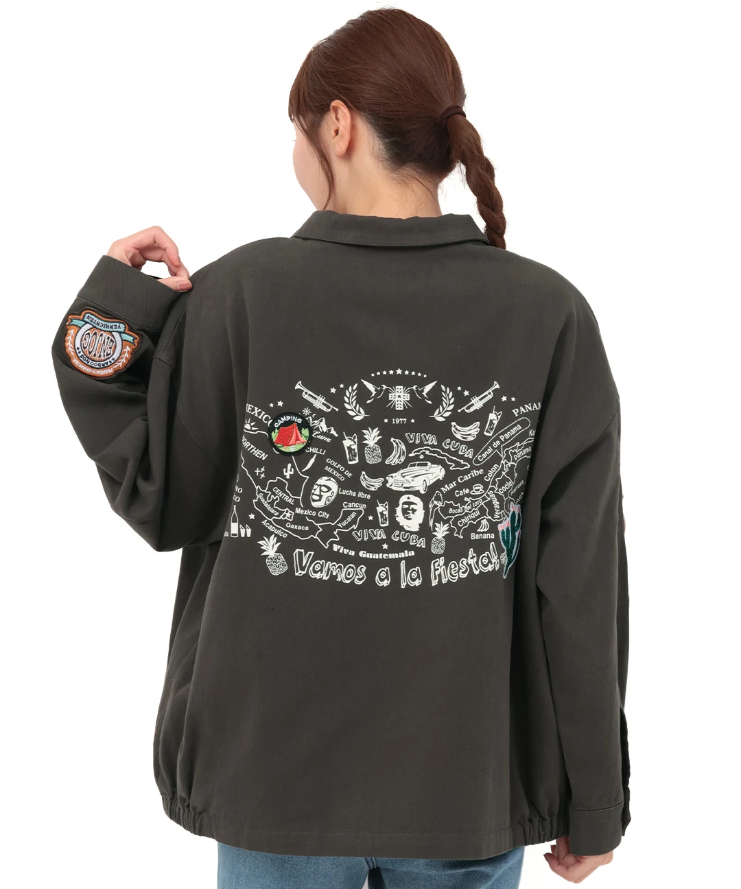 コラージュワッペンジャケット / ジャケット・ブルゾン | エスニック