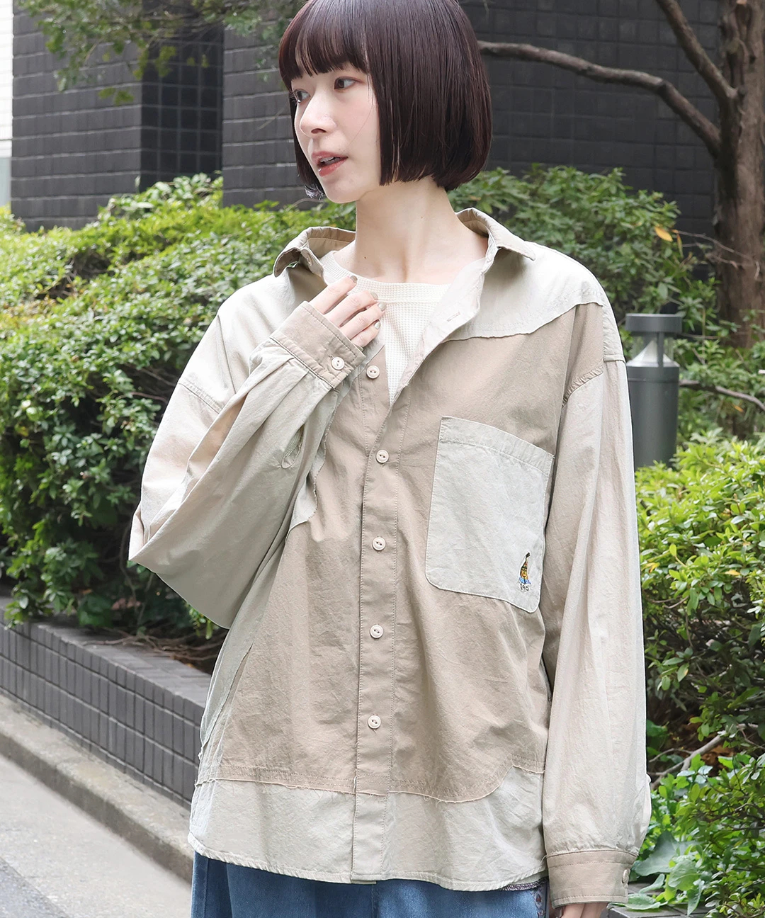 go slow caravan 色々グネグネシャツ【WEB限定】 go slow caravan 色々グネグネシャツ【WEB限定】 / シャツ