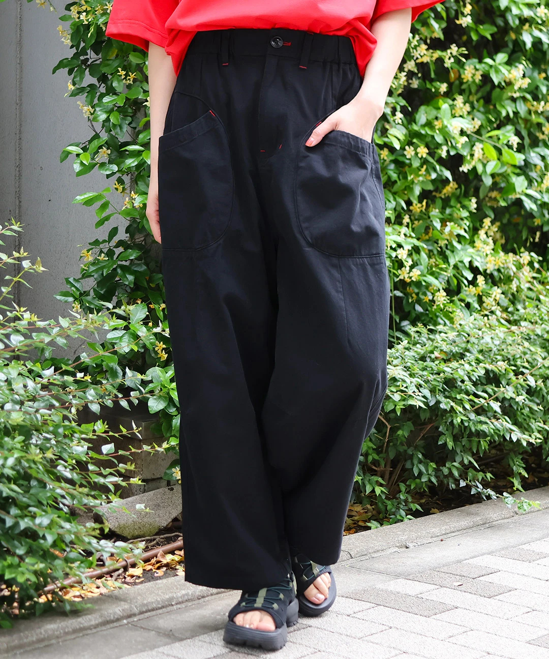 ツイルオウヴァムパンツ / パンツ | エスニックファッション