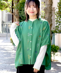 チチカカ |PORINA フルール刺繍ブラウス【WEB限定】