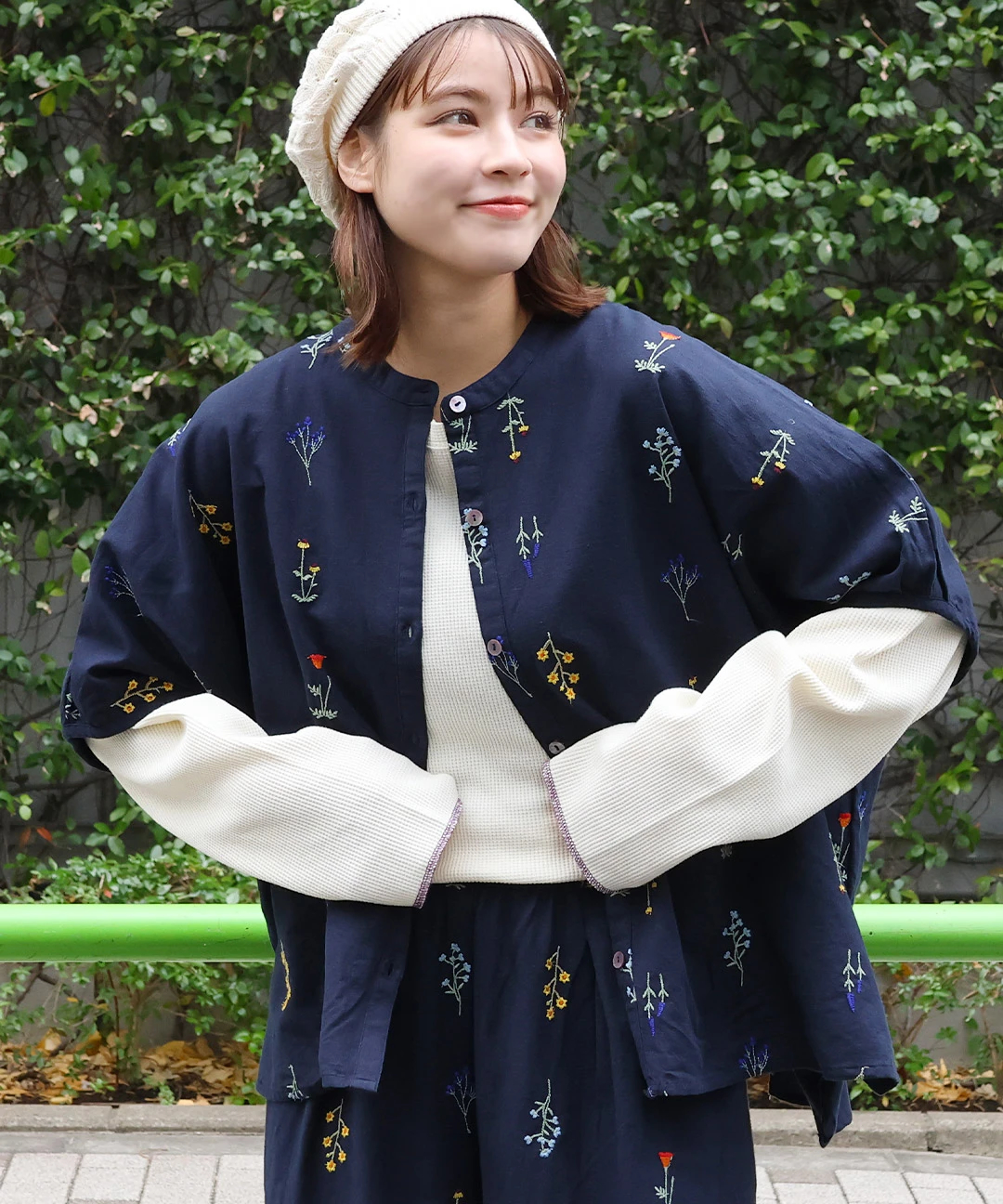 PORINA フルール刺繍ブラウス【WEB限定】 / シャツ・ブラウス