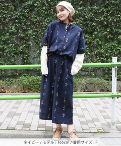 チチカカ |PORINA フルール刺繍パンツ【WEB限定】
