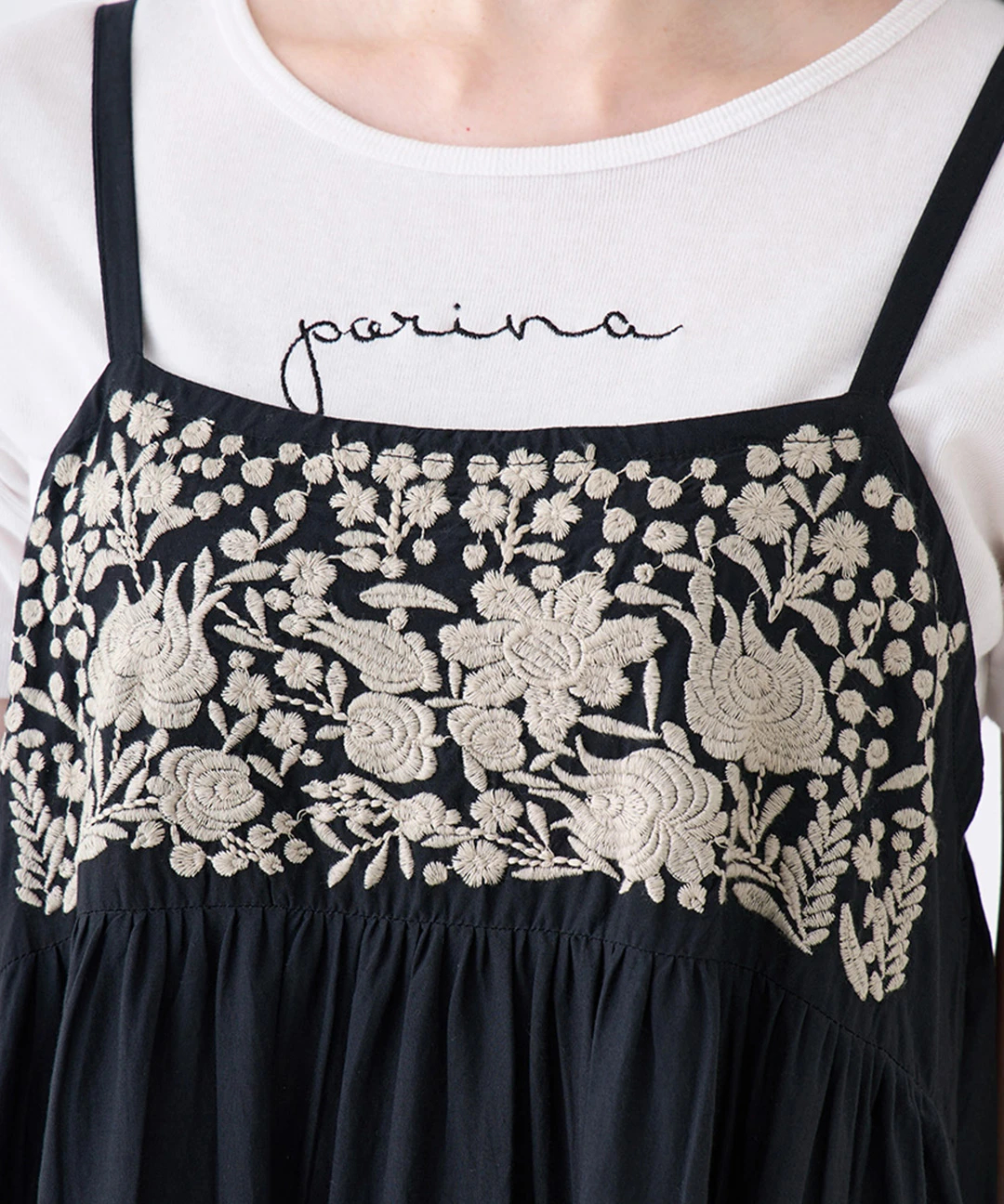 PORINA マチョー刺繍キャミソールワンピース【WEB限定】 / ワンピース