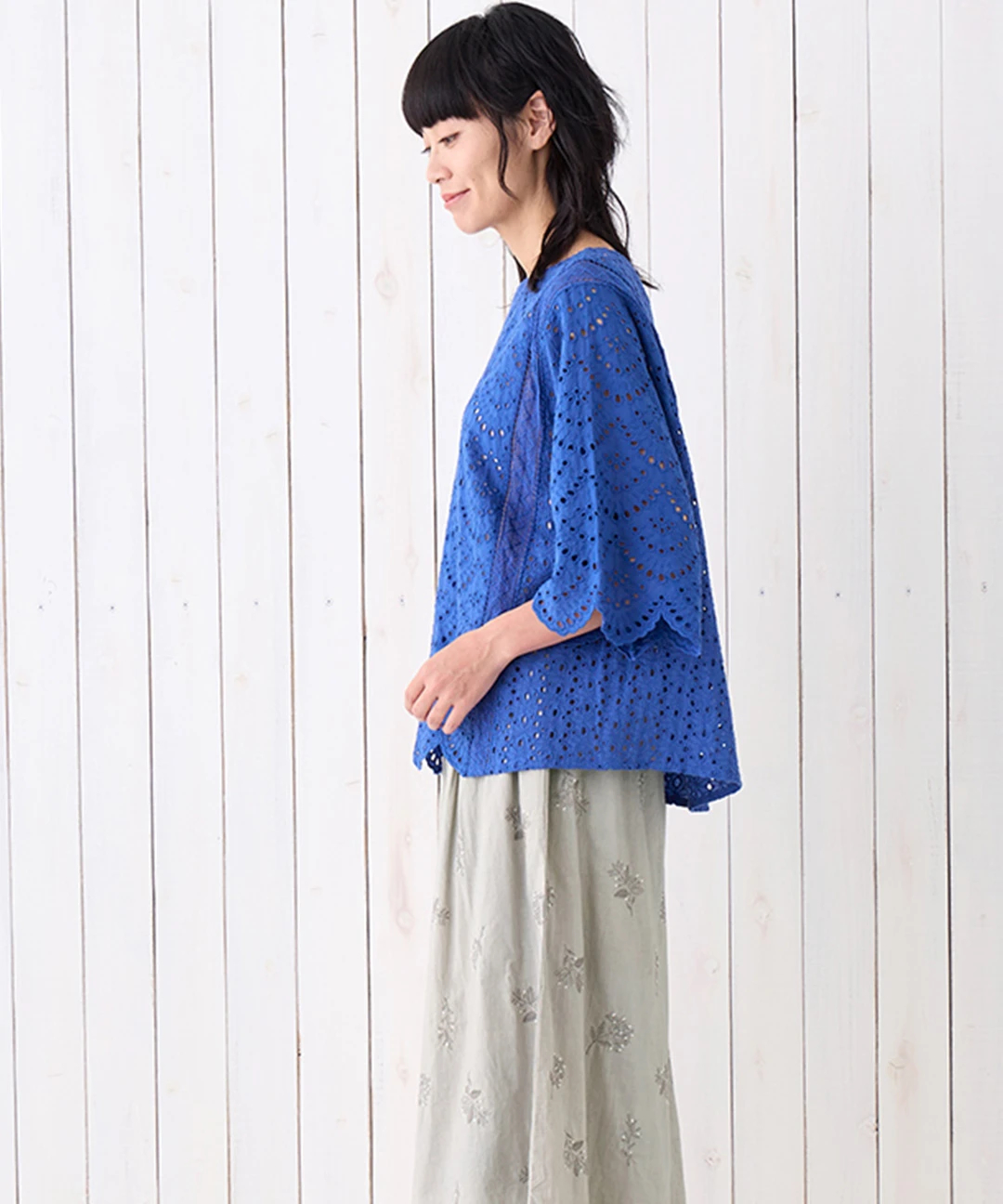ブラウス シャツ Shanti Shanti リカーモ2WAYプルオーバー「WEB限定」 レディース Shanti Shanti リカーモ2WAYプルオーバー【WEB限定】 / シャツ