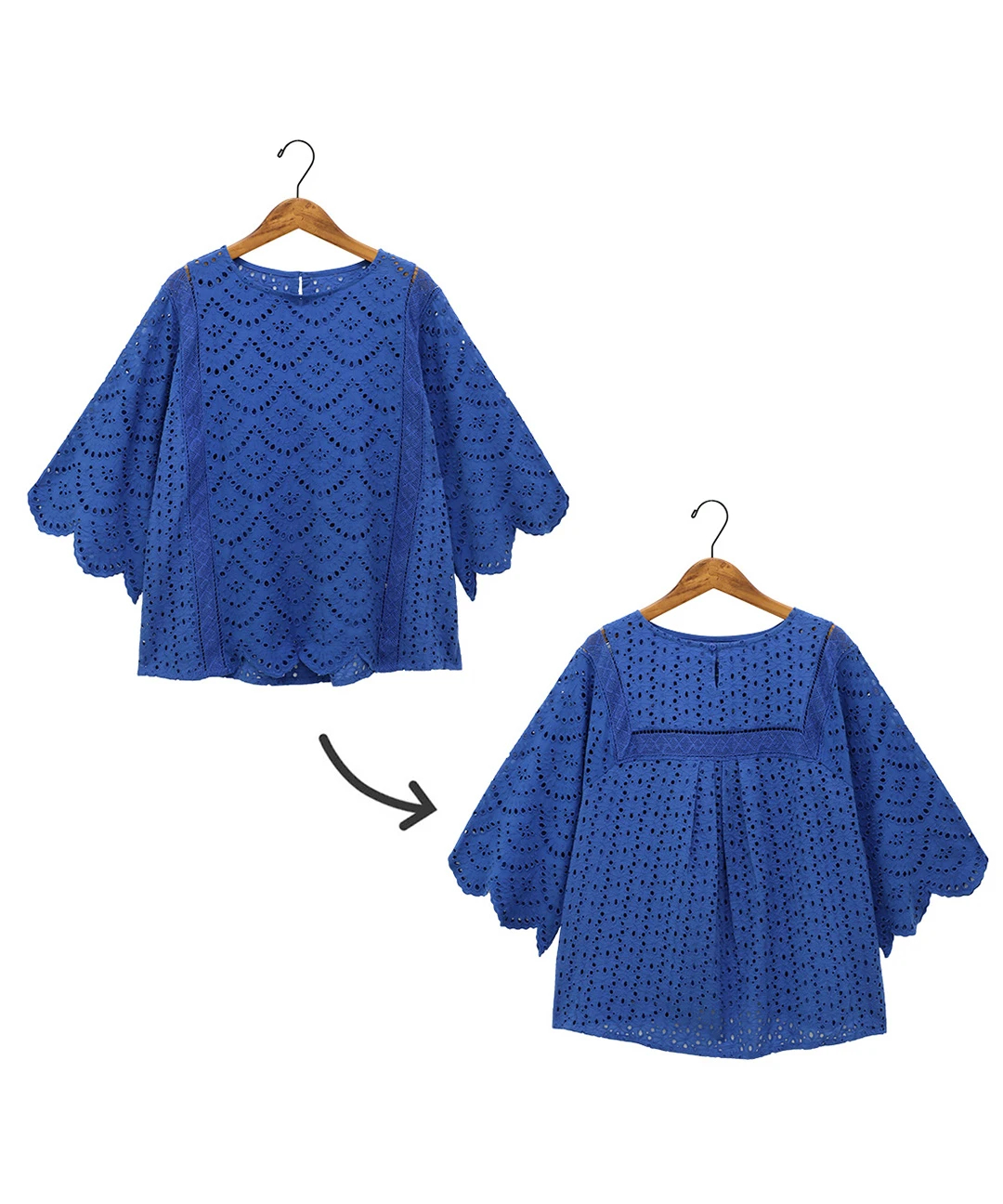 ブラウス シャツ Shanti Shanti リカーモ2WAYプルオーバー「WEB限定」 レディース Shanti Shanti リカーモ2WAYプルオーバー【WEB限定】 / シャツ
