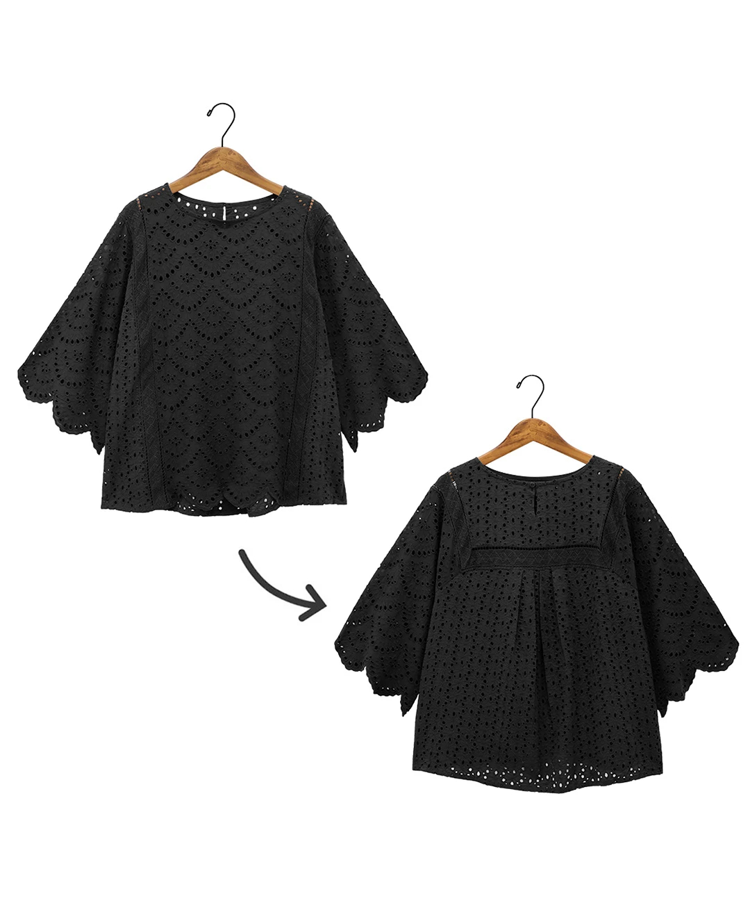 ブラウス シャツ Shanti Shanti リカーモ2WAYプルオーバー「WEB限定」 レディース Shanti Shanti リカーモ2WAYプルオーバー【WEB限定】 / シャツ