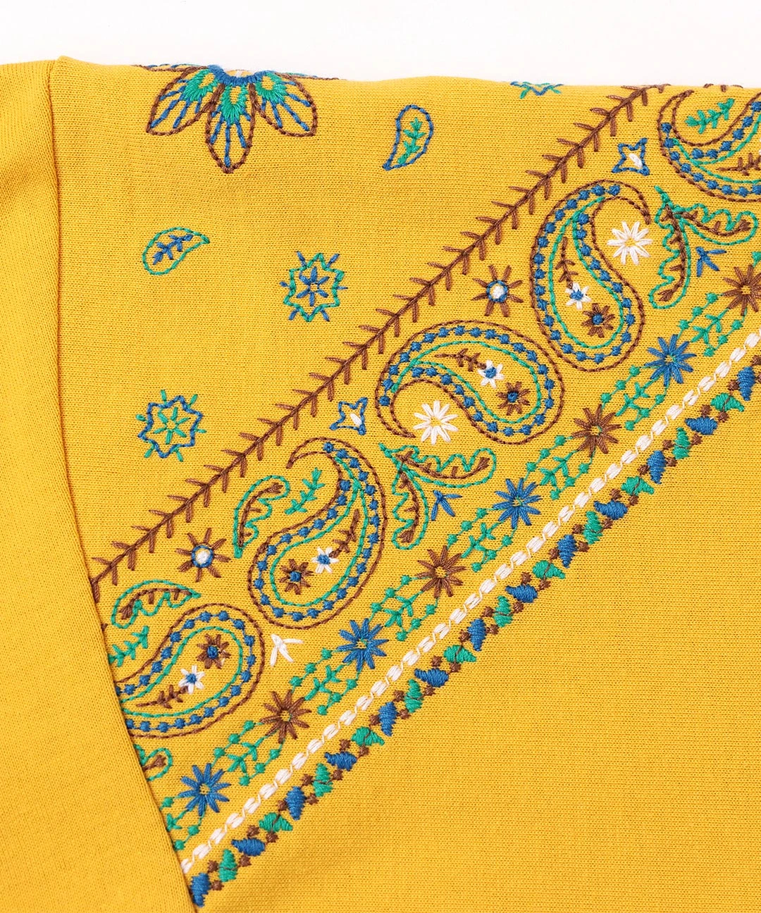 バンダナスリーブ刺繍Tシャツ / Tシャツ・カットソー