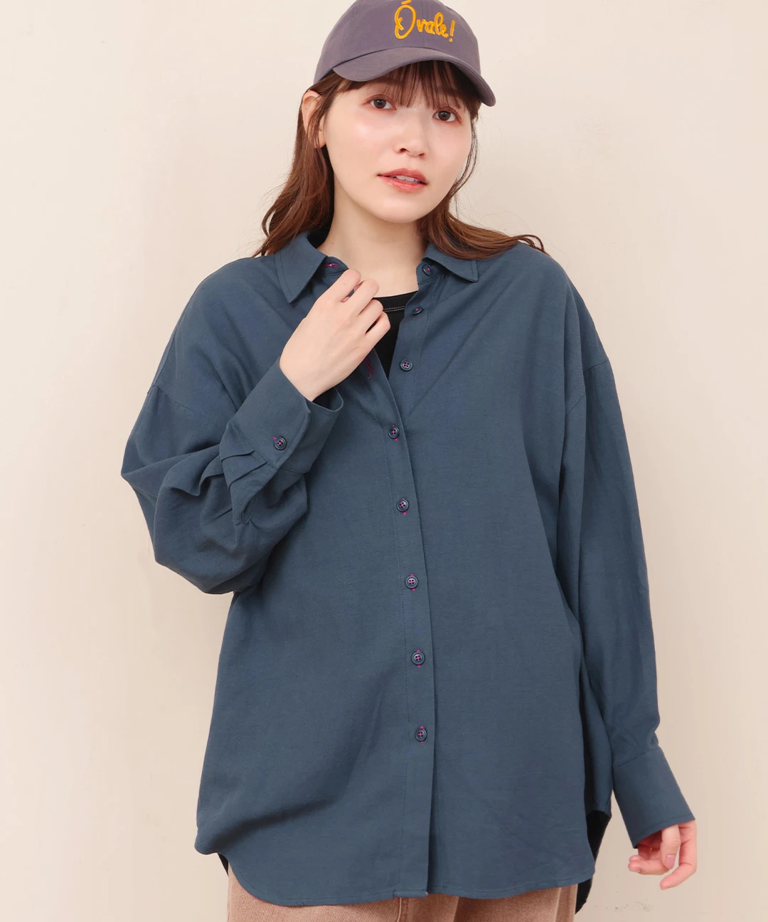 リネン混フロル刺繍シャツ / シャツ・ブラウス | エスニック