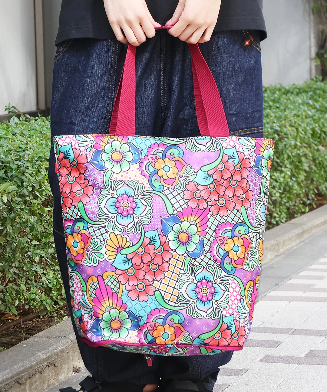 ポケッタブル保冷トートバッグ / トート・エコバッグ・かごバッグ