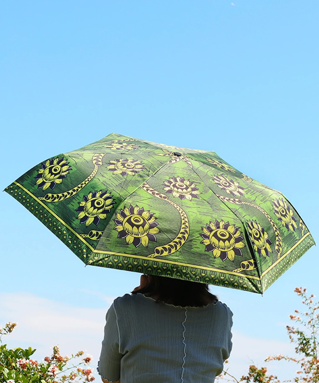 アフリカンプリント折り畳み傘【WEB限定】 / 傘・レイングッズ