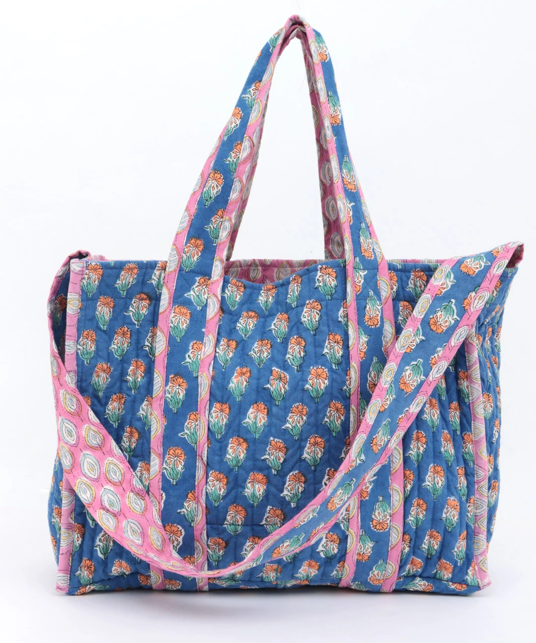 美品✨BINDYA New York ト－トバック&ポーチ ZANZIBAR 4013 ＜XS＞ コットンキャンバス バッグ - STAMPS