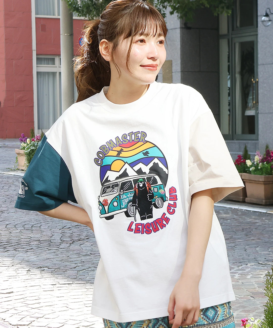 COBMASTER コブベア刺繍×プリントメキシカンTシャツ COBMASTER コブベア刺繍×プリントメキシカンTシャツ / Tシャツ