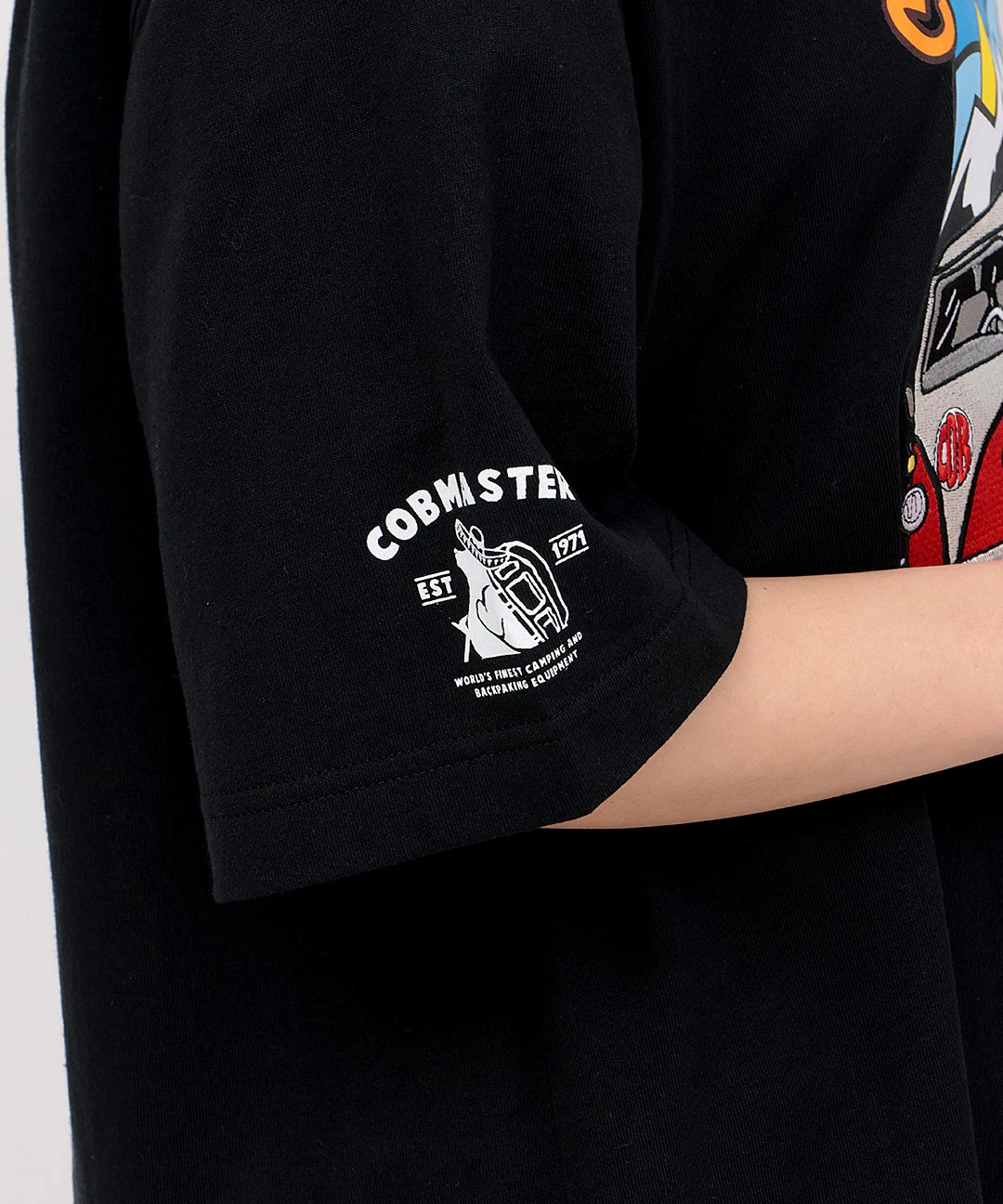 COBMASTER コブベア刺繍×プリントバスTシャツ 楽天市場】COBMASTER コブベア刺繍×プリントバスTシャツ