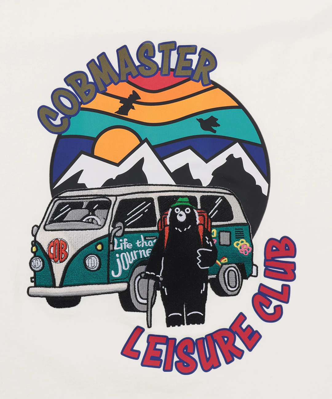 COBMASTER コブベア刺繍×プリントバスTシャツ COBMASTER コブベア刺繍×プリントバスTシャツ / Tシャツ