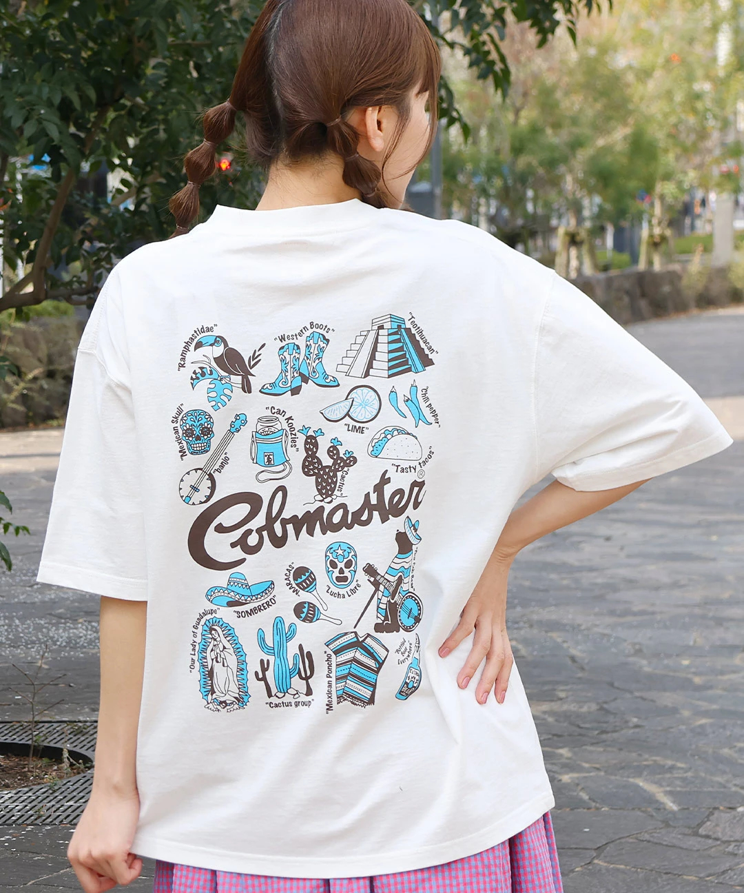 COBMASTER コブベア刺繍×プリントメキシカンTシャツ COBMASTER コブベア刺繍×プリントメキシカンTシャツ / Tシャツ