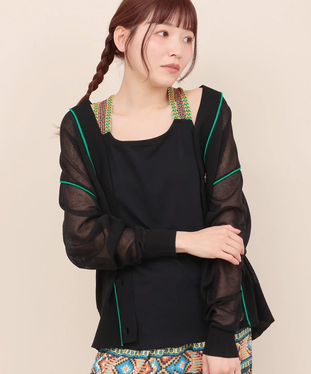 PLEATS PLEASE カラフル タンクトップ カラフル マルチカラー PLEATS PLEASE カラフル タンクトップ カラフル マルチカラー PLEATS