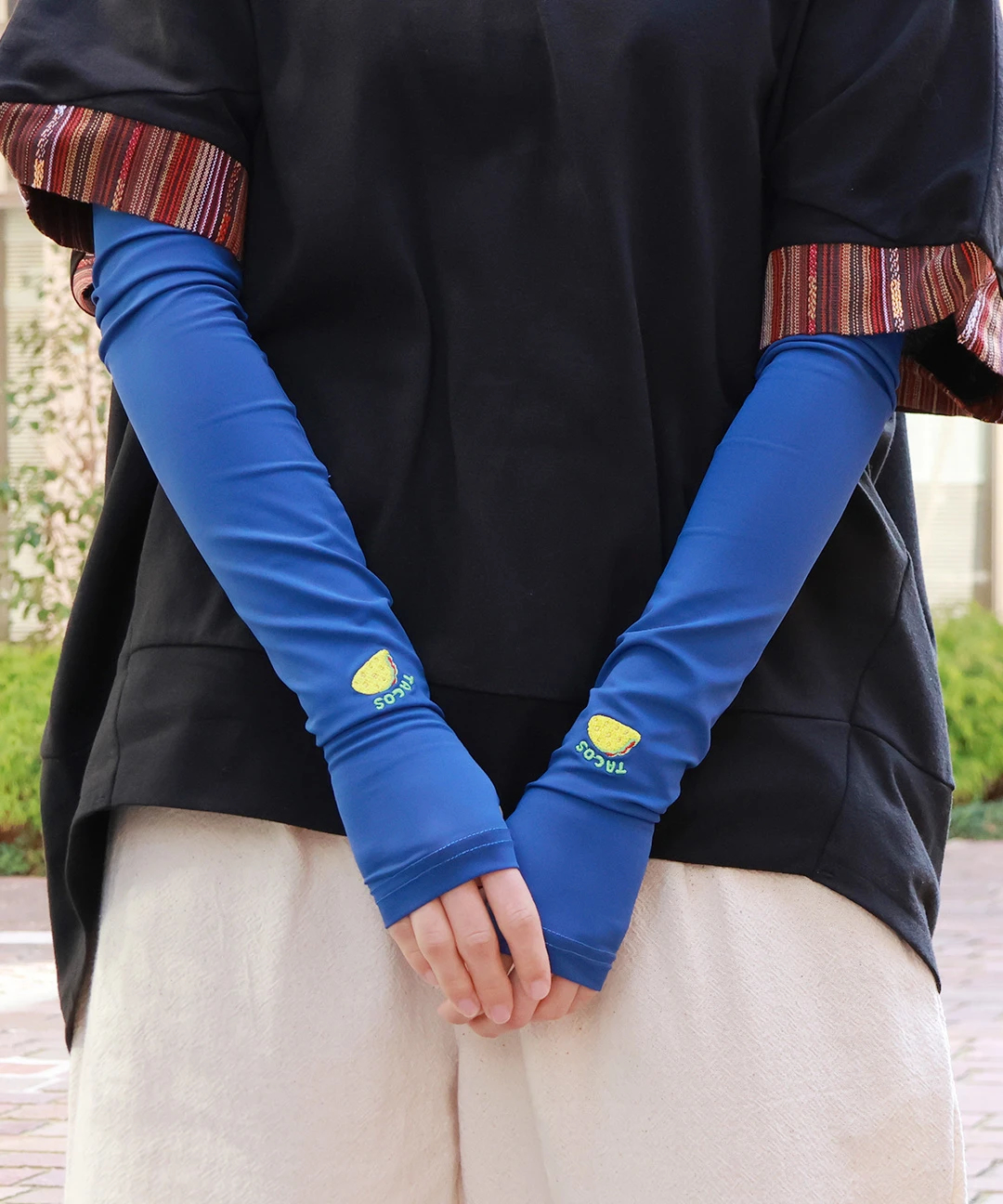 フード刺繍アームカバー / 手袋・アームカバー | エスニック