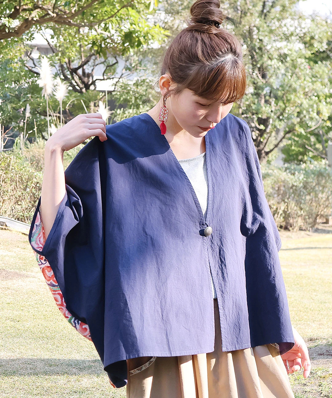 c*1様 ESCADA 花柄カーディガン S ネイビー c*1様 ESCADA 花柄カーディガン S ネイビー c*1様 ESCADA 花