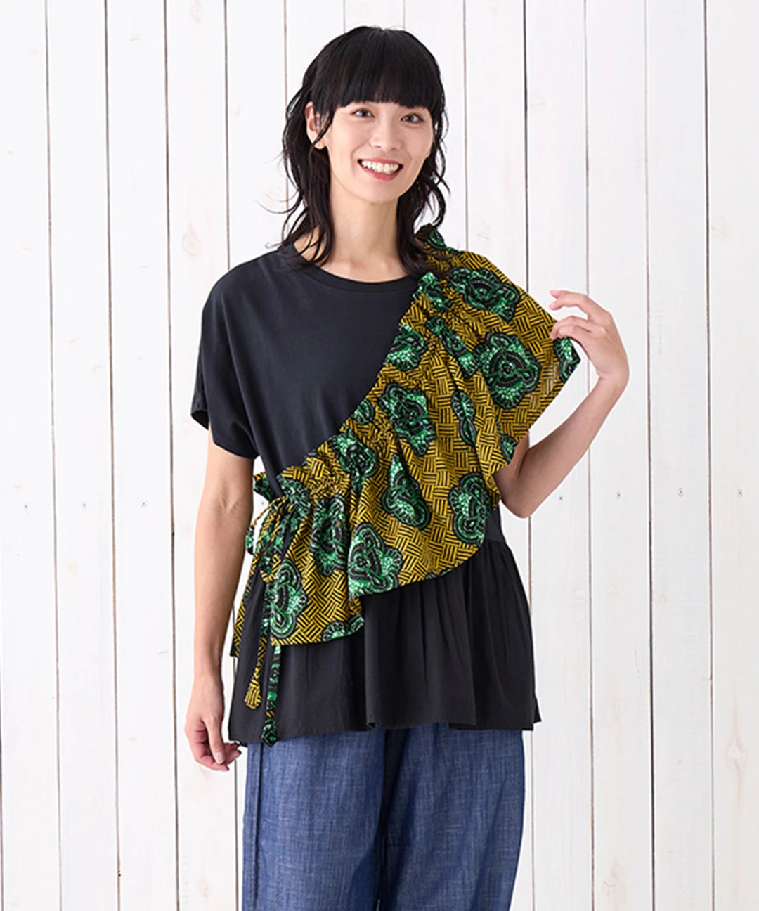 THREE様の専用ページです。 アフリカンマルチフリル / その他服飾雑貨 | エスニック