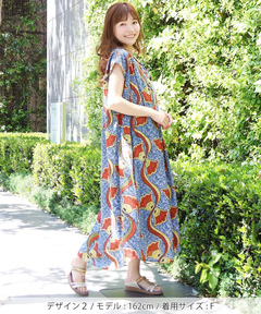 チチカカ |アフリカンワンピース【WEB限定】