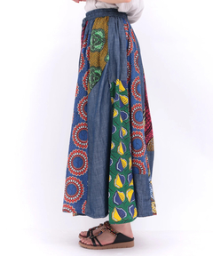 チチカカ |アフリカンデニムスカート【WEB限定】