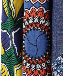 チチカカ |アフリカンデニムスカート【WEB限定】