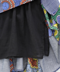 チチカカ |アフリカンデニムスカート【WEB限定】