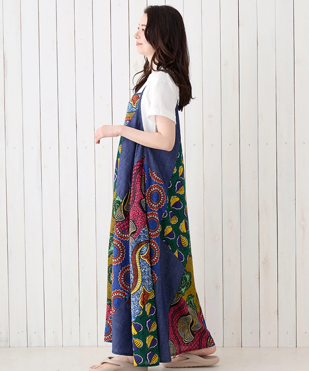 アフリカンデニムキャミソールワンピース【WEB限定】 / ワンピース