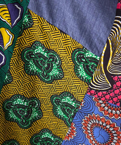 チチカカ |アフリカンデニムキャミソールワンピース【WEB限定】