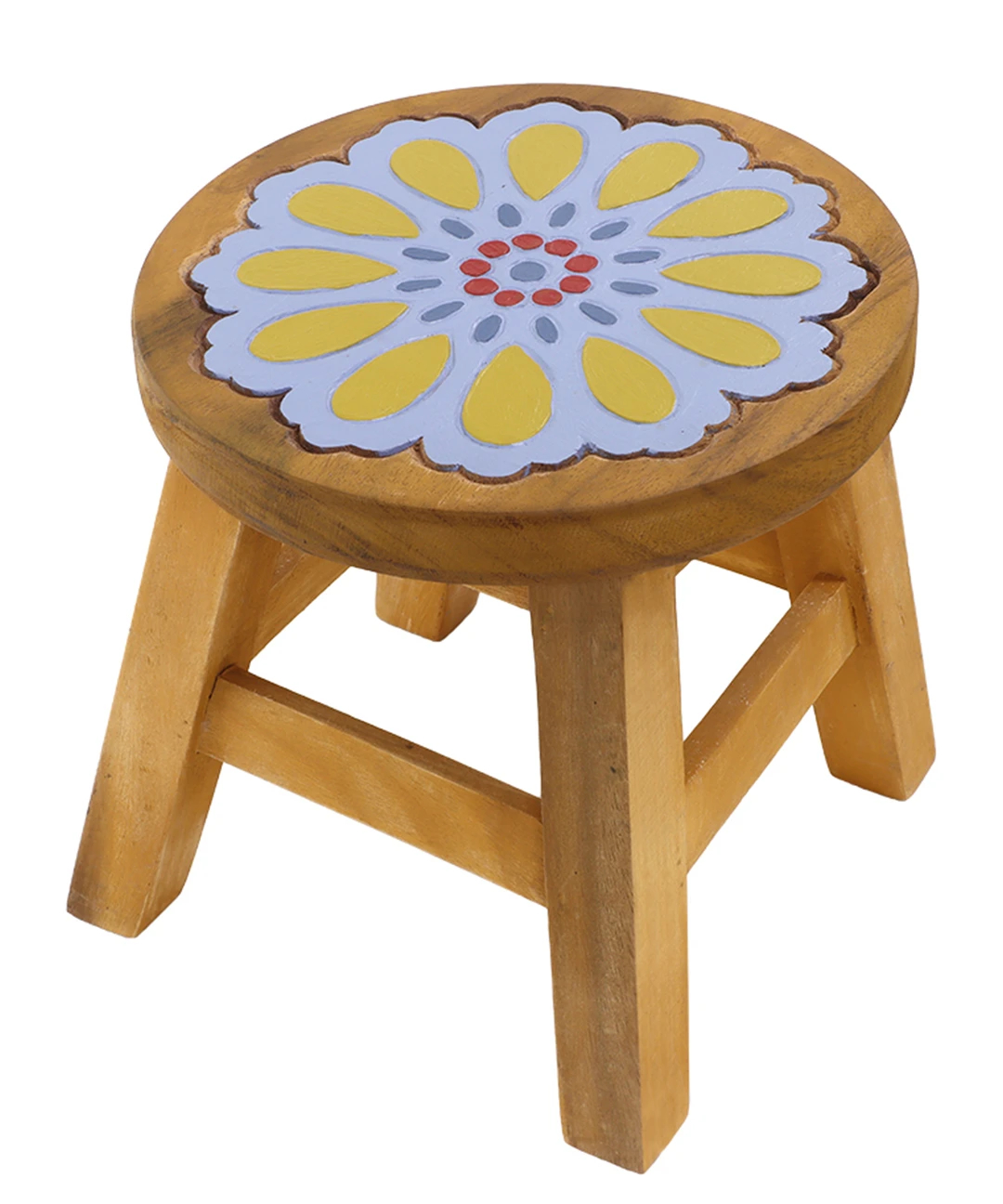 アンティーク　ウッドスツール　木製　猫脚丸椅子　花台　アジアン家具 ☆アンティーク☆ウッドスツール☆木製☆猫脚☆丸椅子☆花台☆