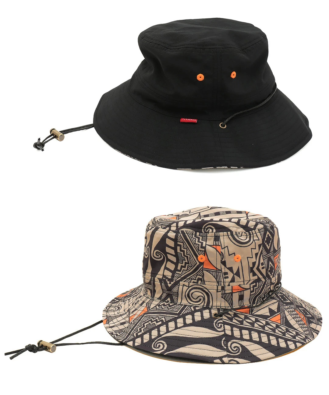 リバーシブルアドベンチャーハット / ハット | エスニックファッション