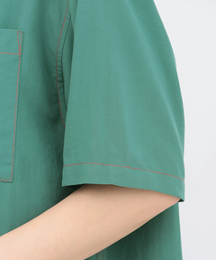 チチカカ |go slow caravan ワンポイント刺繍半袖シャツ【WEB限定】