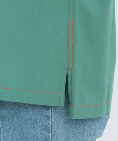 チチカカ |go slow caravan ワンポイント刺繍半袖シャツ【WEB限定】